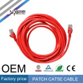 SIPU Redonda / plana Cat6 RJ45 Patch Cord Ethernet Cat5e Cable de red hecho en China